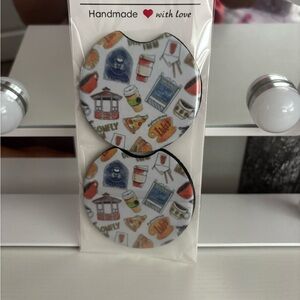 Handmade Patterned Coasters GILMORE GIRLS